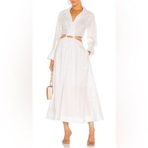 Jonathan Simkhai White Maxi Dress